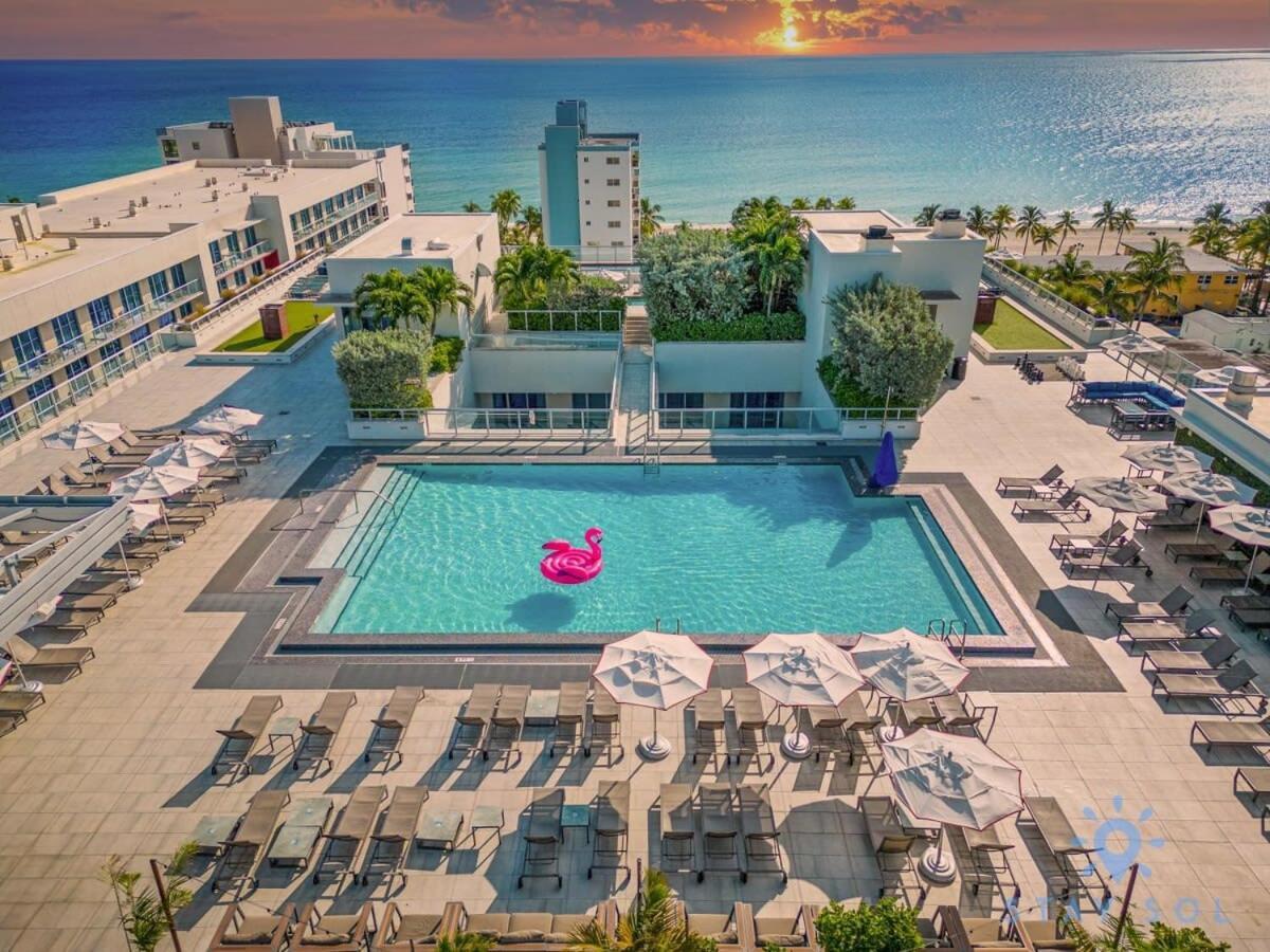 Rooftop Pool - Balcony - Hollywood Beach Broad - Walk Buitenkant foto