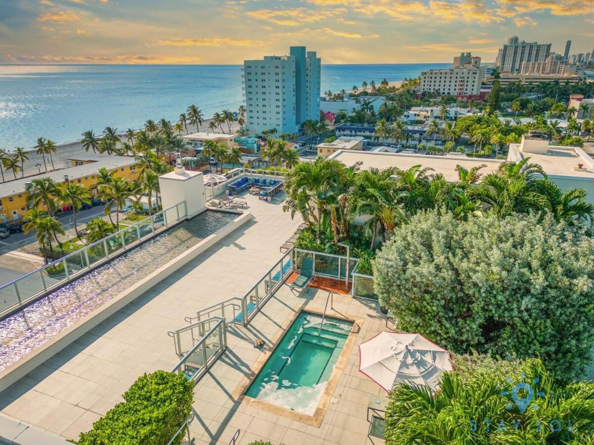 Rooftop Pool - Balcony - Hollywood Beach Broad - Walk Buitenkant foto